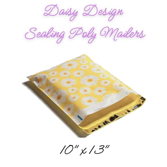 Daisy Design Poly Mailers ~ Qty 20 ~ Size 10x13 - Picture 1 of 2